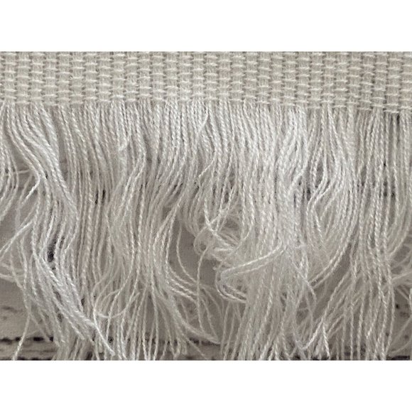 Vintage Carson Pirie Scott White‎ Embroidered Baby Blanket 38 x 42 Spain Acrylic - Picture 14 of 16